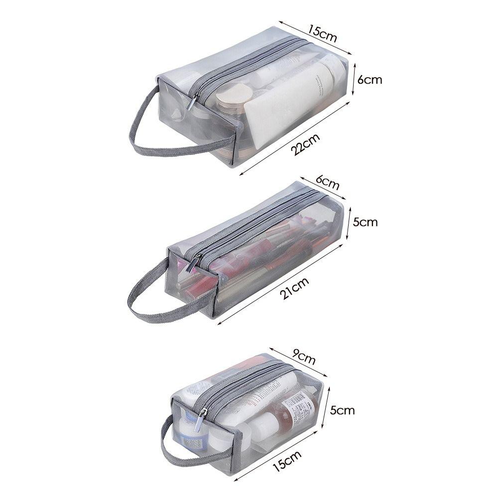 Transparent Cosmetic Bag Clear Toiletry Bags Duty Shaving Bag  Travel