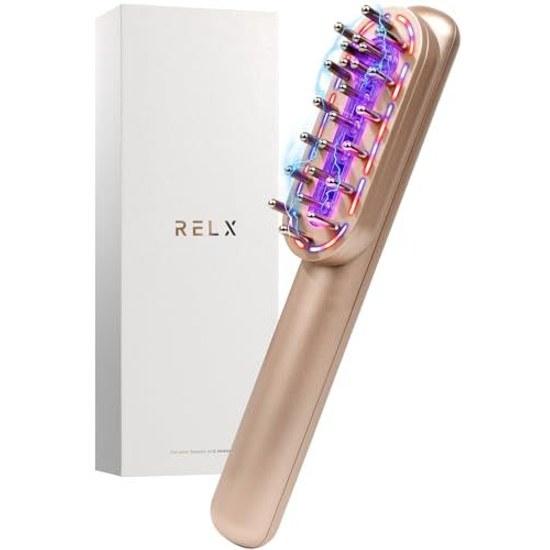 RELX Electric Brush EMS Facial Device Japan Company Planning Lift LED Scalp Care Beauty Appliance Gift Present Rose Gold