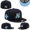 MLB New Era Fitted Baseball Cap Unisex Hip Hop Embroidered Sun Hat Outdoor