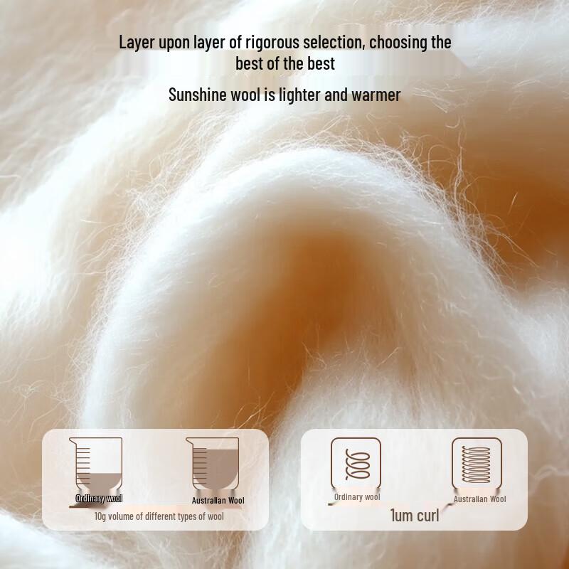 HLA 100% Wool Winter Quilt