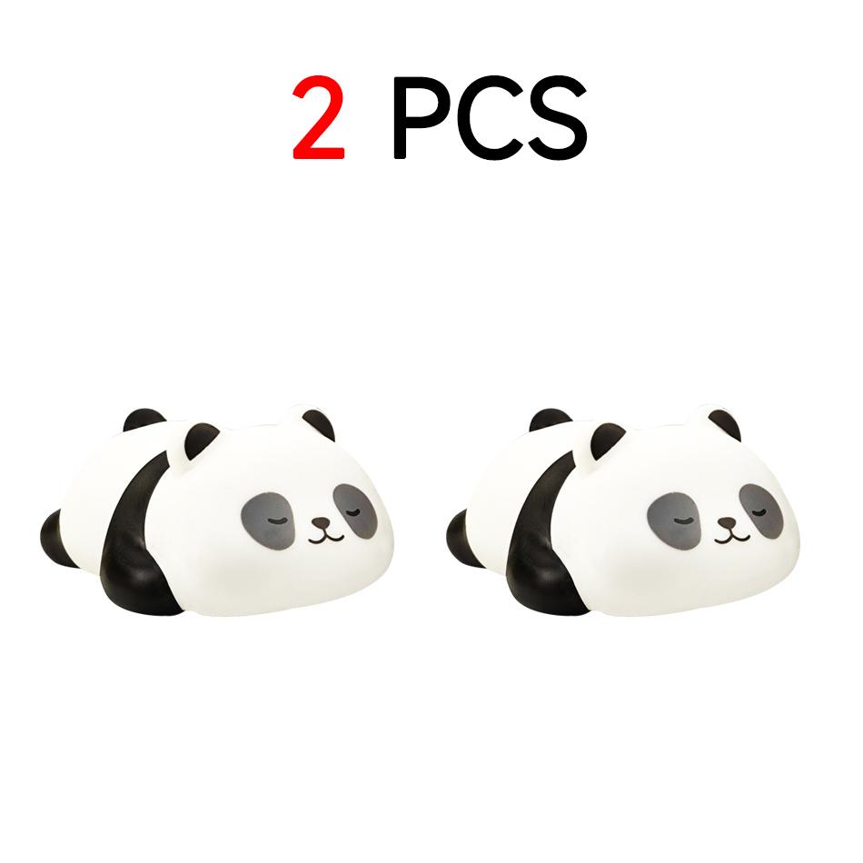 New Panda LED Night Light Living Room Cute Panda Plastic Lamp Bedside Decor Creative Kids Night Light Birthday Gift