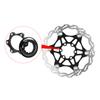 LIXADA  Aluminum Alloy Bike Centerlock Adapter To 6-Bolt Disc Brake Rotor Disc Brake Conversion