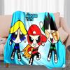 1PC The Powerpuff Girls printed blanket, all season lightweight home office outdoor nap multifunctional blanket A2