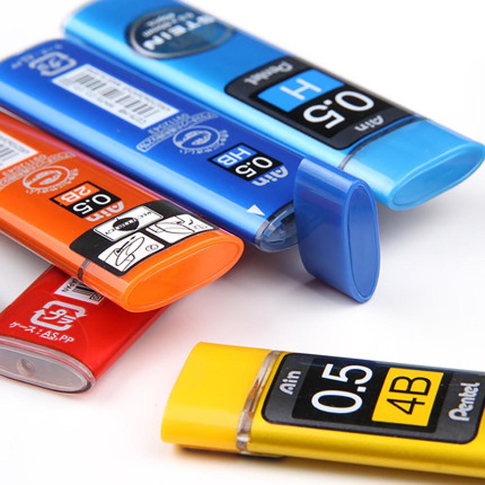 1 Pcs Pentel Mechanical Pencil Core C275 Extremely Fine Hb/2b Black Resin Lead Core Stein 0.3/0.5/0.7/0.9mm Stationery Supplies