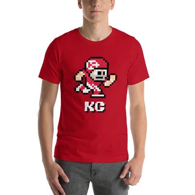 Kansas City Chiefs NES Voetballer 8-bit Tecmo Super Bowl Nintendo T-shirt