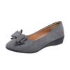 Spring New Pointed Women's Shoes Large Size Shallow Mouth Bevel Heel Single Shoes Women's Doudou Shoes Sports and Leisure Shoes Women