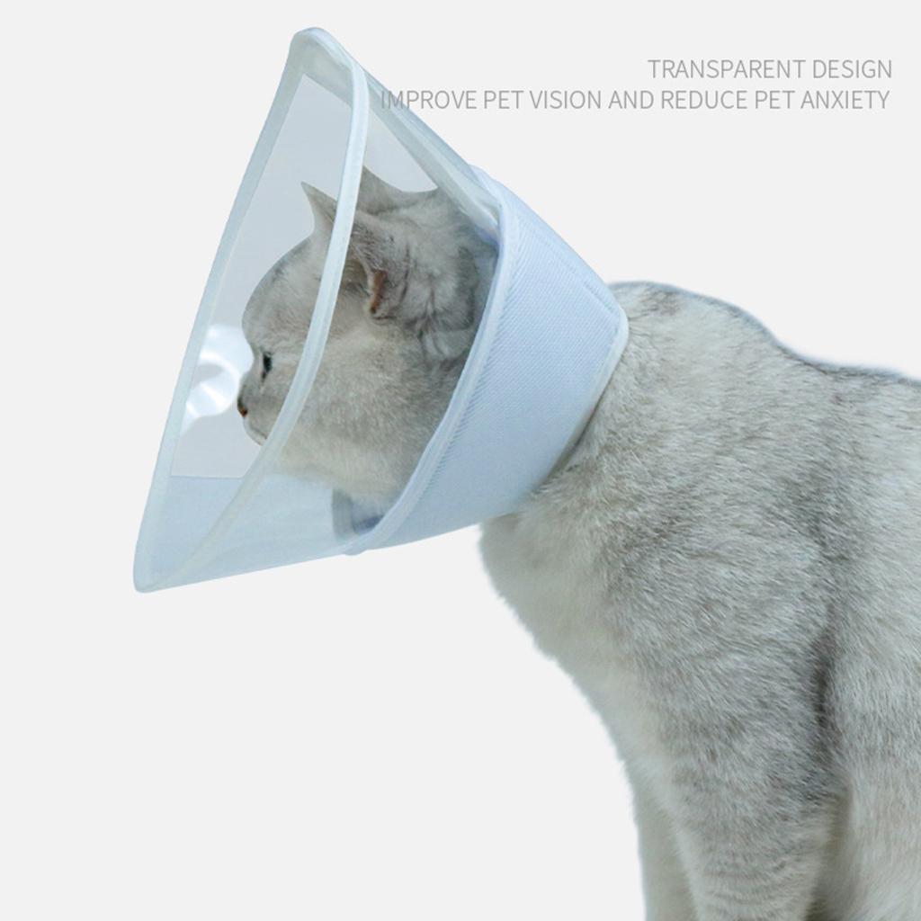 Soft Protective Pet Cat Recovery Collar Prevent Biting & Scratching