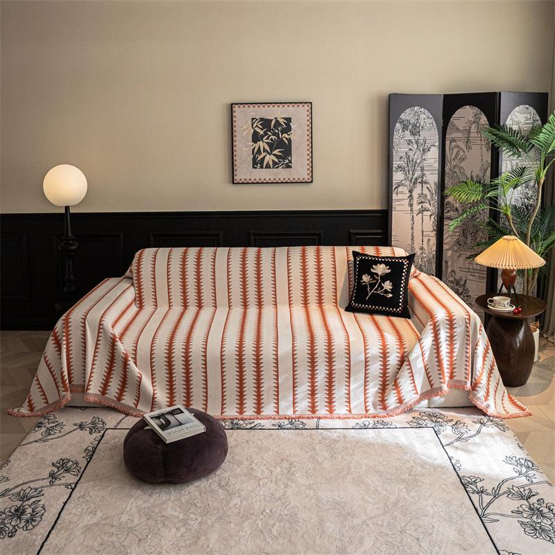 

Чехол для дивана Chenier универсальный на четыре сезона, модное новое диванное полотенце, одеяло для прямой линии в гостиную 180*130