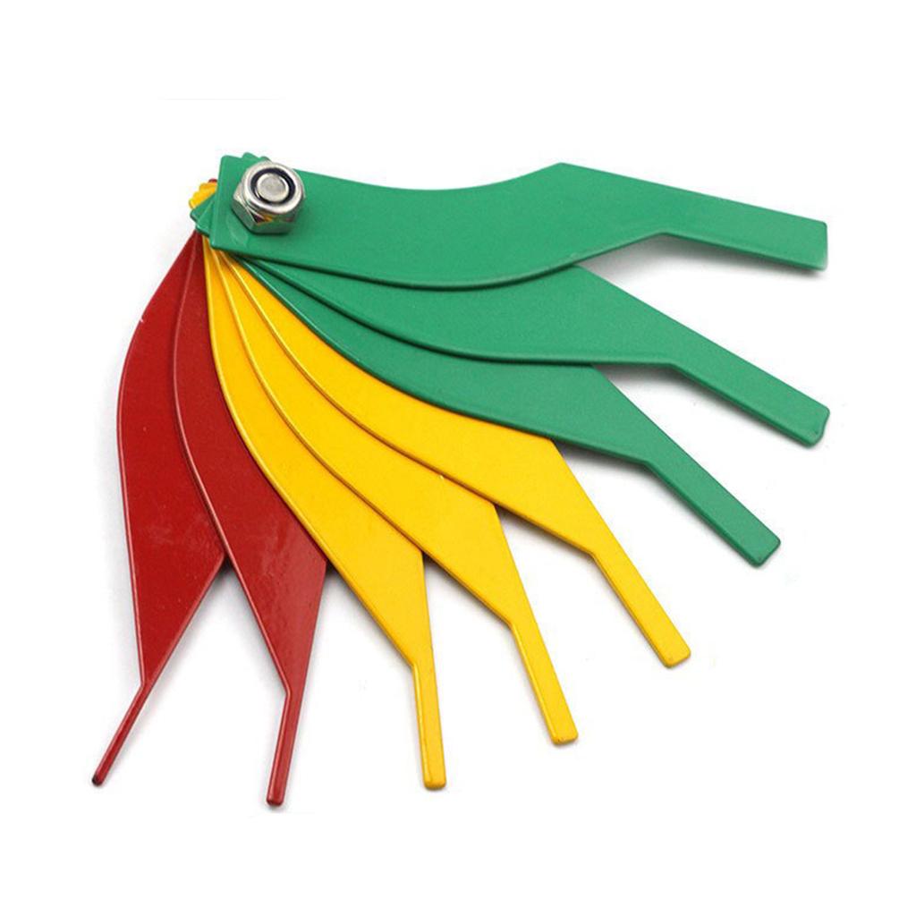 Universal Automotive Brake Pad Thickness Gauge Brake Pad Measure Ruler Test Tool Brake Diagnostic Tool Tester Car Accessories
