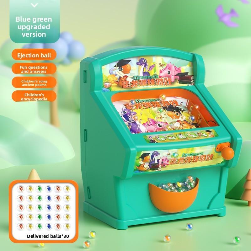 Dinosaur Pinball Machine Machine Electric Puzzle Toy For Kids With Flashing Lights And Music