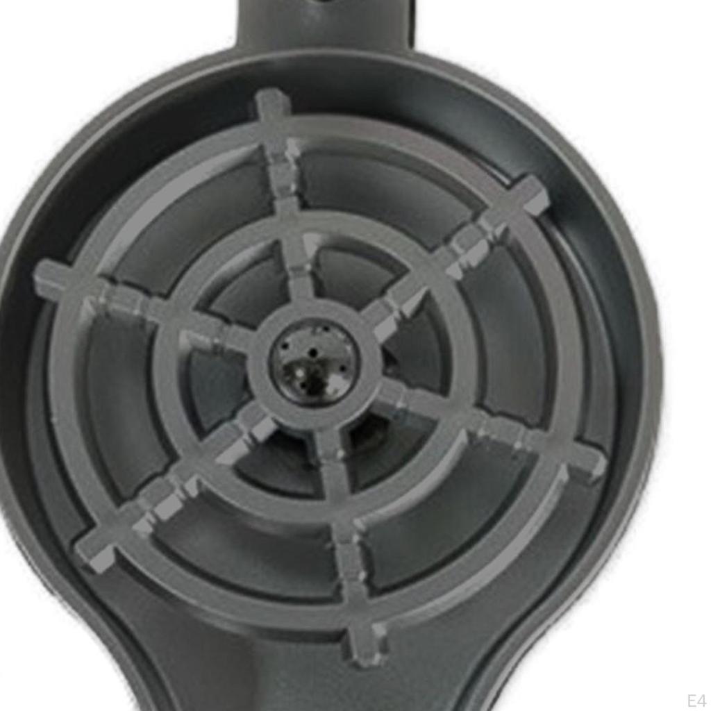 Glass Cup Rinser for Kitchen Sink Automatic Washer Hotel Bar Black