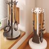 Kitchenware Storage Rack Wear-resistant Stainless Steel No More Clutter Countertop Spoon Hanging