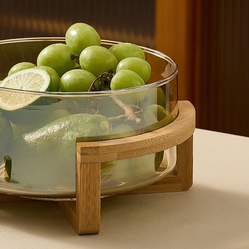 Japanese Style Glass Fruit Plate