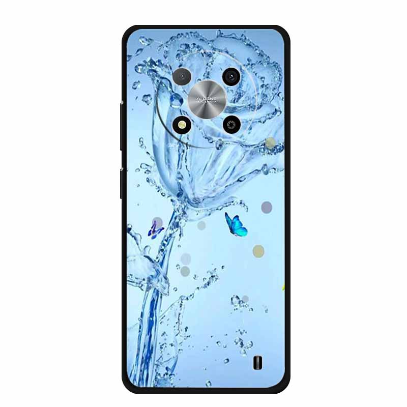 Capa Para ZTE Blade A73 5G Animais Silicone Macio TPU Capa de Telefone Para ZTE Blade A73 5G 7160N Capas Lobo Fruta Estampada Fofa Coque