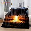 Elden Ring 3D Printed Game Gamer Soft Plush Blanket,Flannel Blanket Throw Blanket for Living Room Bedroom Bed Sofa Picnic Cover