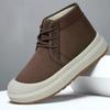 Men's Insulated Thick Cotton Boots, High-top Snow Boots, Outdoor Shoes, Cotton Shoes