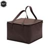 Nuova Borsa Termica Frigo Isolante Fresca Pranzo Cibi Bevande Scatole Conservazione Bevande Grandi Quadrate Borse Refrigerate Zip Picnic Carta Stagnola Borsa Cibo