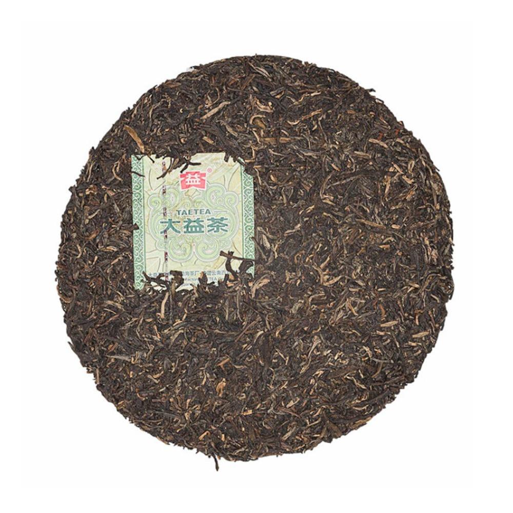 Čajový koláč Pu erh Menghai Dayi 7542 Čínský Yunnan Puerh Syrový čaj 357g