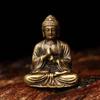 Mini Shakyamuni Buddha Guanyin Pendant - Solid Brass Buddha Statue Ornament
