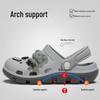 Breathable Non-slip Clogs: Men's & Women's Summer Shoes with Arch Support & Thick Sole