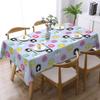 Adventure Pattern Time! Custom Rectangular Tablecloth Oilproof Table Cover for Festival Party Decorations Table Cloth