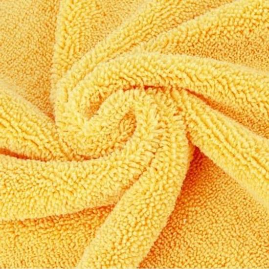Basics Cleaning Cloth Microfiber Multipurpose Car Wash Wipe Rag 12 pieces (4040 cm) Yellow
