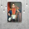 Simon Bolivar Metallschilder Wanddeko Vintage Blechschilder Captain Metallposter Dekor für Bar Kneipe Club Wanddekoration