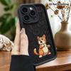 Phone case: 2D flat design suitable for iPhone 18 17 16 15 14 13 Pro tiered protective case, surprised orange cat, Christmas and Halloween gift