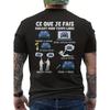 Men'S T-Shirt Featuring Car-Themed Humor, Designed For Leisure Time. It Has A Print On The Back And Is Made From, Ensuring Comfort And Breathability.