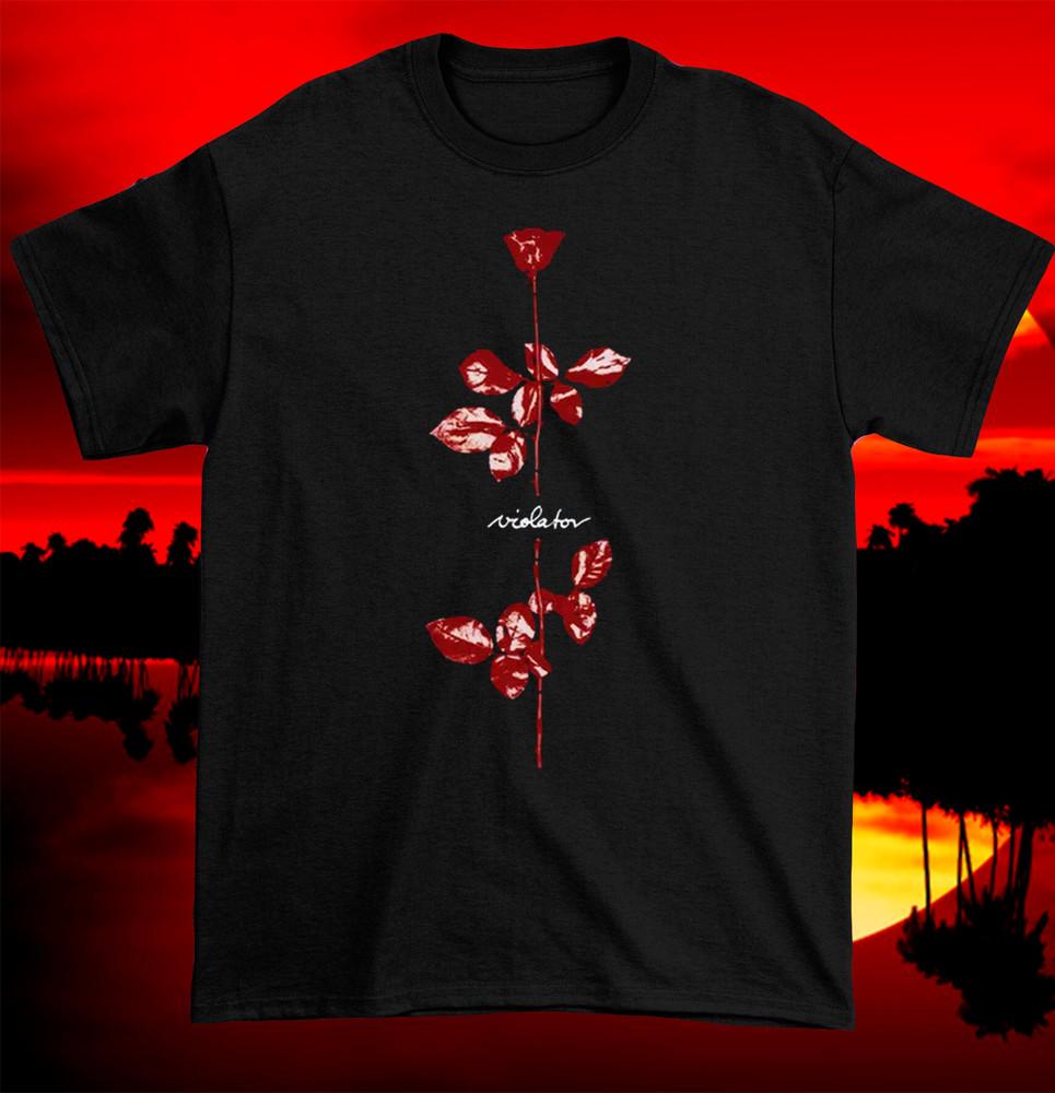 

Depeche Mode Violator T Shirt Short Sleeve S5XL Gifl For Fan MR111 Unisex T-Shirt XXXXL