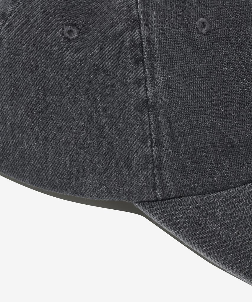 COVERNAT Logo Cozy Fit Denim Ball Cap Black