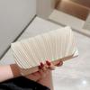 Elegant Compact Evening Clutch Bag Foldable Luxury Detachable Strap Crossbody Bag for Birthday Party Dinner Date