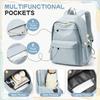 University Casual Backpack Large Capacity Lightweight High School Student Backpack Teenage School Backpacks Fits 14-inch Laptop