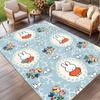 Miffy Print Rug, Washable Floor Carpet, For Entryway Dorm Laundry Room Office Study, Home Decor Birthday Christmas Gift