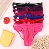 Seamless Hot Women Ladies Female Lace Bow Thongs Lace Underwear Briefs Lingerie