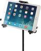 K&M TabletPC Holder for Microphone Stand Mounting [19795] Color: Black