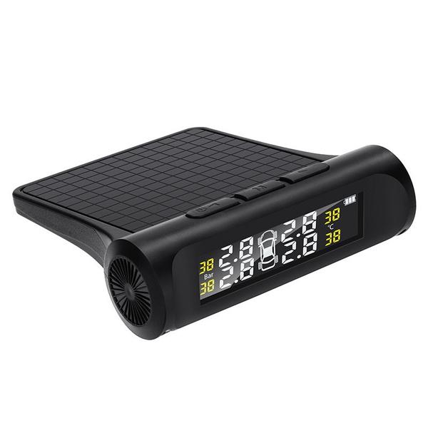 LCD Digital Tire Pressure Gauge TPMS High-precision with External Sensor  Wireless Tire Pressure Monitoring System Meter Type Pressure Detection