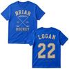 2026 Logan 22 Off Campus TV Series T-shirts Briar University Hockey T-shirt Men's Women Clothing Fashion Cotton Short Sleeve T Shirts Casual Tee Top