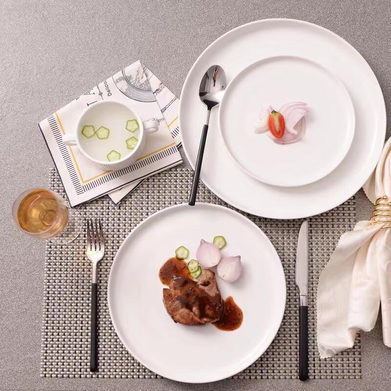 Ting Le Underglaze Ceramic Bowls & Plates Set