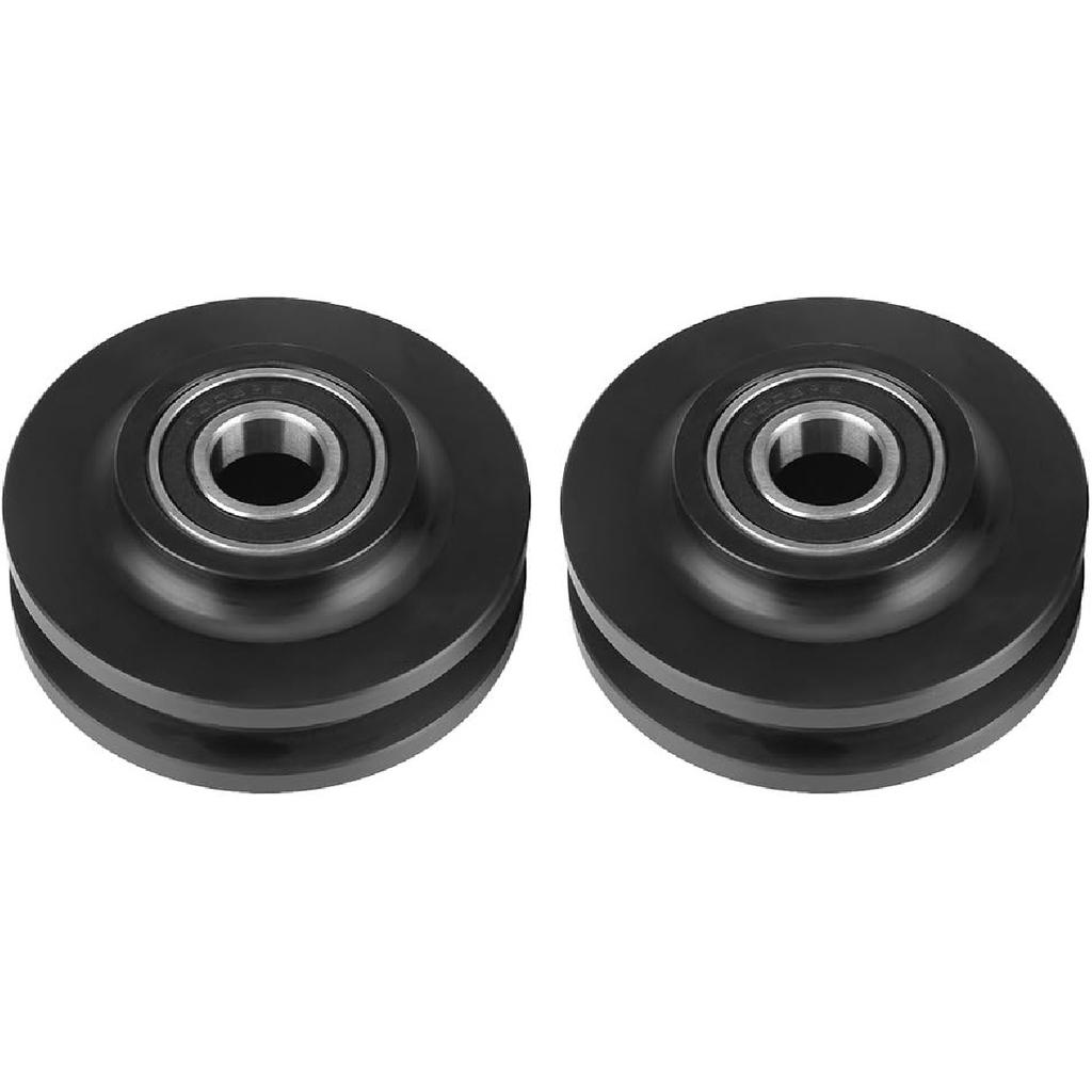 2Pcs Barn Door Pulley for Crane Track - Sliding Door Wheel Closet Hardware Roller