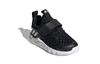 Adidas Rapidafle Breathable Low top Toddler Shoes Black Infant And Toddler EF9753