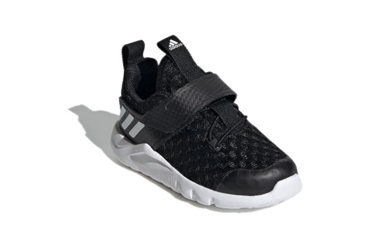 Adidas Rapidafle Breathable Low top Toddler Shoes Black Infant And Toddler EF9753