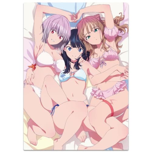 Gridman Universe Clear File Rikka & Akane & Yumeme