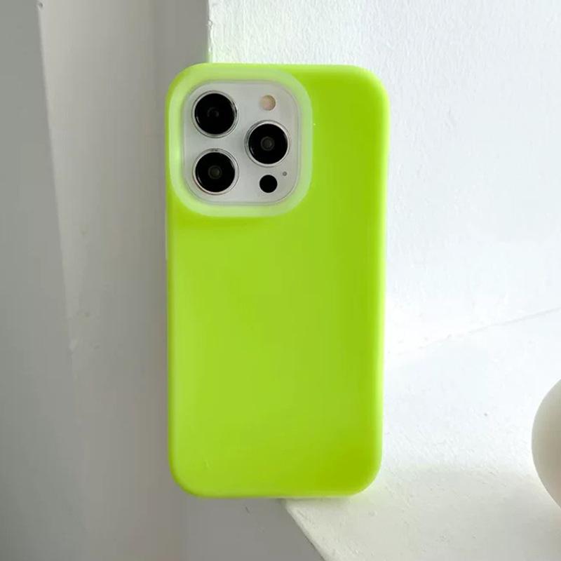 

Advanced Gray Liquid Silicone 16 Suitable for IPhone Phone Case Apple 15promax Simple 14 Solid Color Soft Sleeve 13 16promax