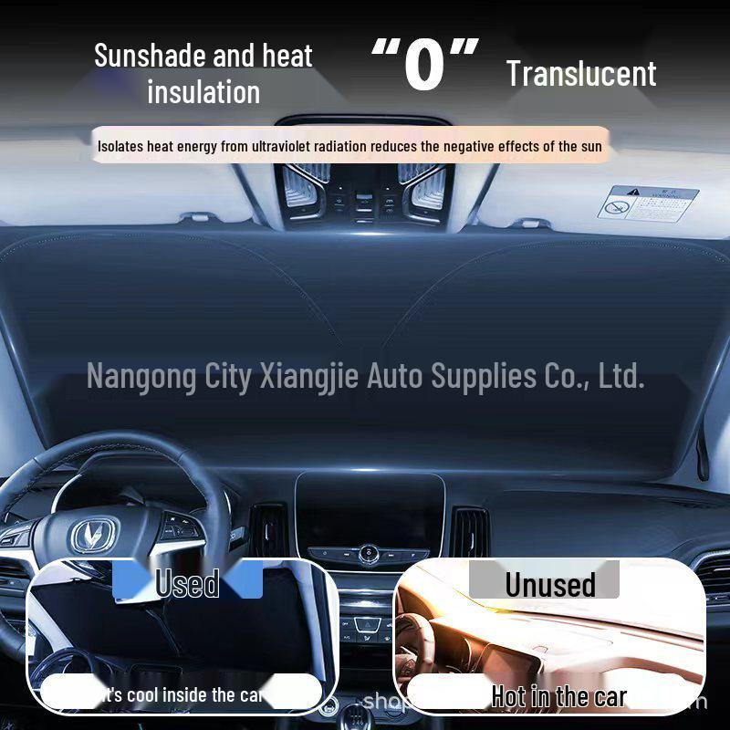 

Universal Magnetic Car Sunshade Curtain: Heat Insulation & Sun Protection for Side Windows - Ideal for Small Cars & Kids 35 срібний