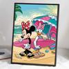 DIY Diamond Painting Minnie and Des Cross Stitch Kit Mosaic Art Diamond Painting Full Circle Diamond Home Decoration
