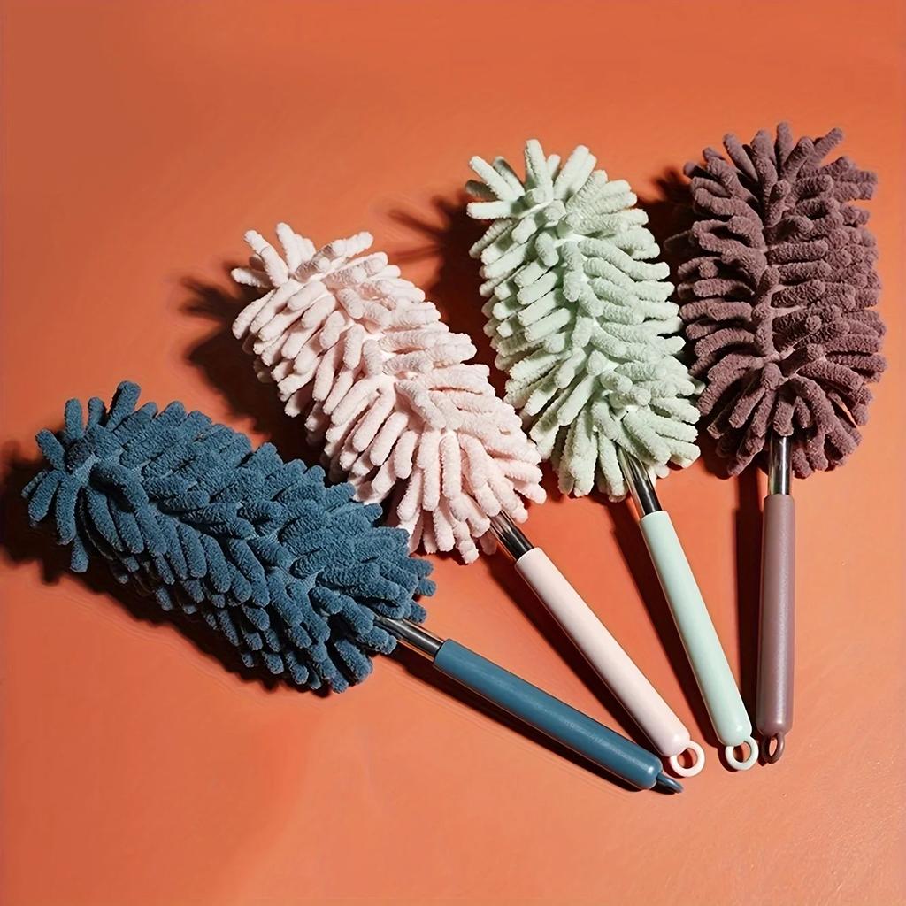 1pc-Extendable Duster - Soft and Gentle for Office,Computer Cleaning - Washable, Reusable, and Long-Lasting Cleaning Tool