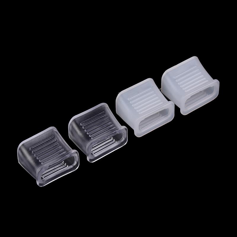 10Pcs Referee Whistle Cover Transparent White Whistle Cushioned Mouth Grip Soccer Referee Whistle Protective Accessories