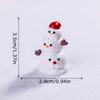 1PC Creativity DIY Resin Ornaments Micro Landscape Gift Mini Accessories Christmas Decorations Adorn