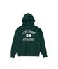 Ln Printed Pullover Hoodie (Dark Green)